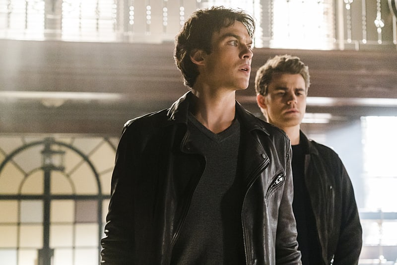 Damon And Stefan Team Up The Vampire Diaries Tv Fanatic
