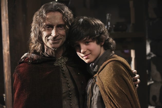 Rumplestiltskin and Baelfire - Once Upon a Time