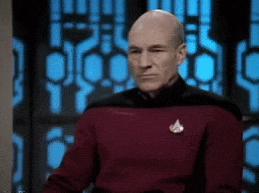 Captain Picard Can't Believe It - Star Trek: The Next Generation