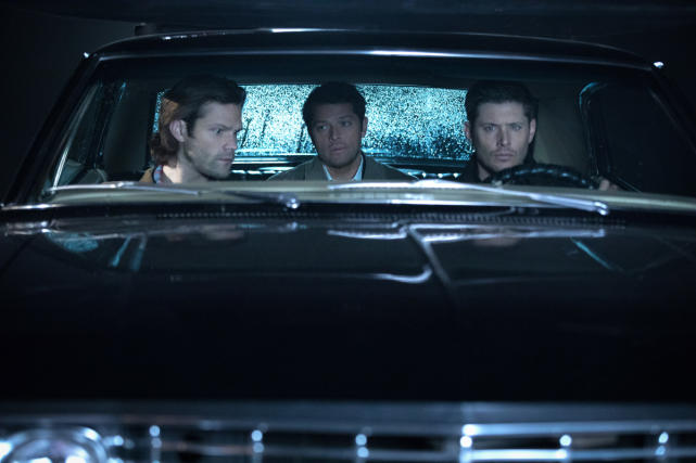 Sam, Dean and Castiel take a ride - Supernatural Season 12 Episode 12