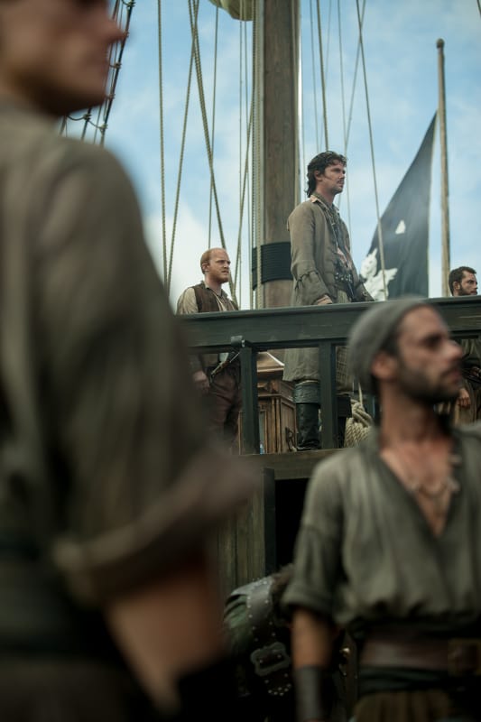 Jack rackham and ellers black sails s4e3
