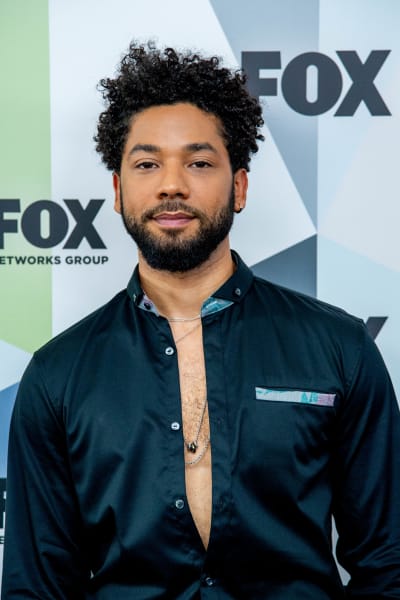 Jussie Smollett Attends Fox Upfronts