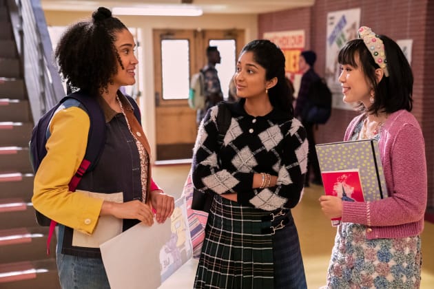Eleanor Fabiola and Devi Never Have I Ever Season 4 Episode 1