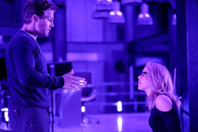 Things get intense arrow