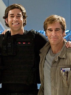 Zachary Levi and Scott Bakula