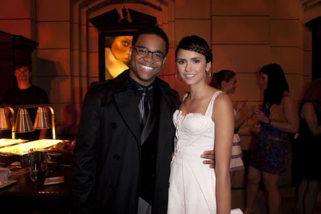 Tristan Wilds and Nina Dobrev