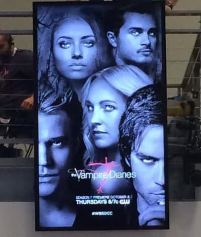 The Vampire Diaries Season 7 Poster Look Who S Front And Center Tv Fanatic