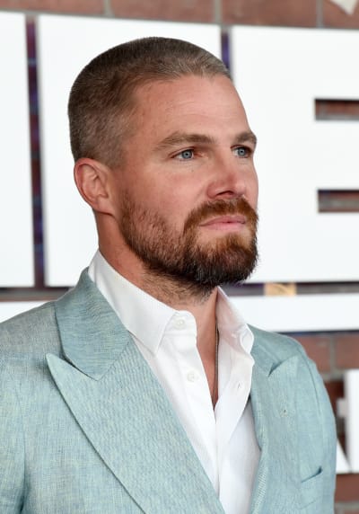 Stephen Amell in Profile from the Heels Premiere