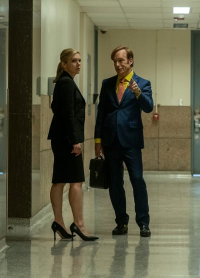 Jimmy talks to Kim - Better Call Saul Season 5 Episode 1