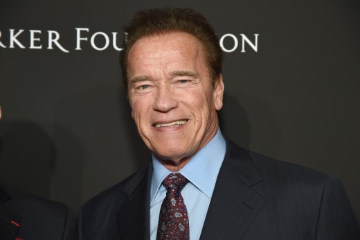 Arnold Schwarzenegger Attends Event