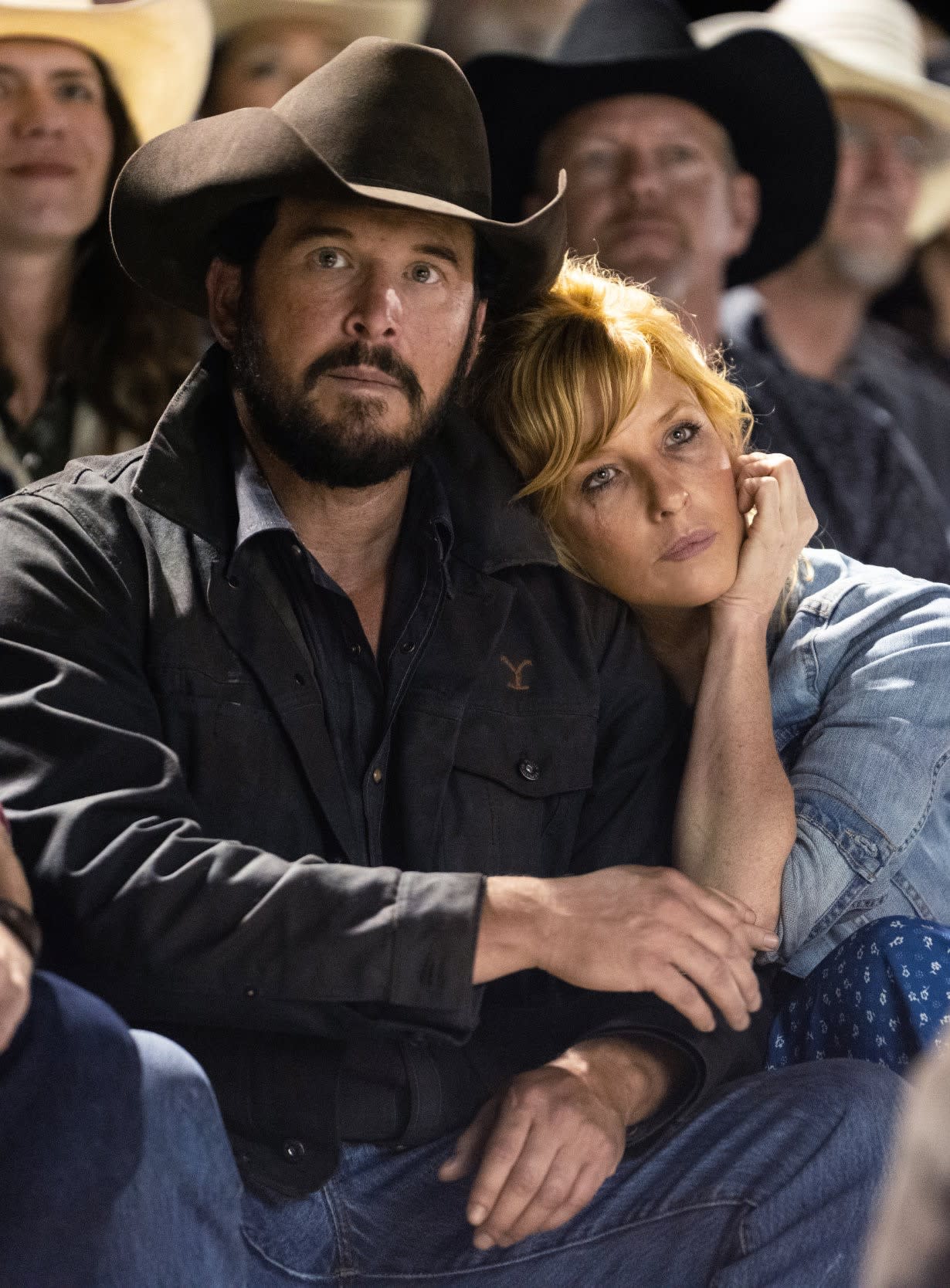 Rip and Beth at the Rodeo - Yellowstone Season 3 Episode 3 - TV Fanatic