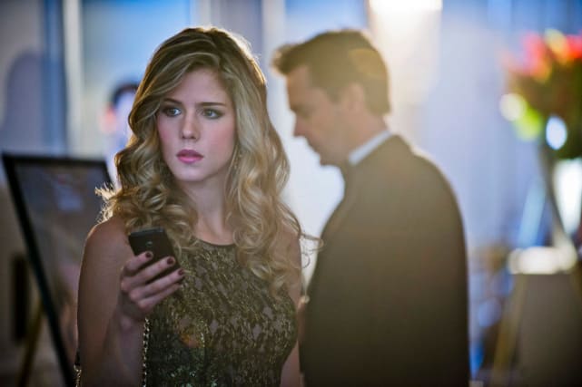Emily Betts Rickard as Felicity on Arrow
