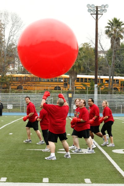 On a Football Field