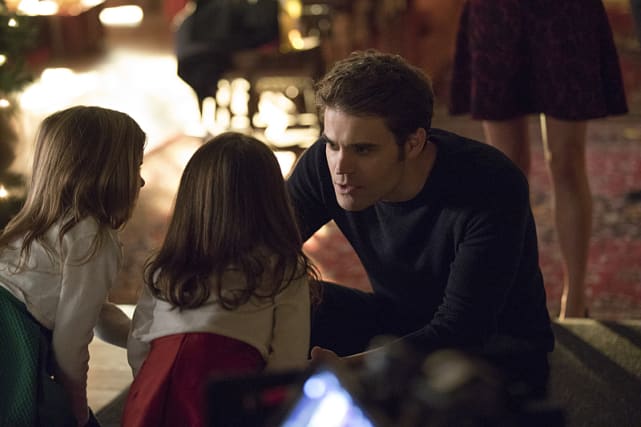 Stepdad Stefan - The Vampire Diaries Season 8 Episode 7