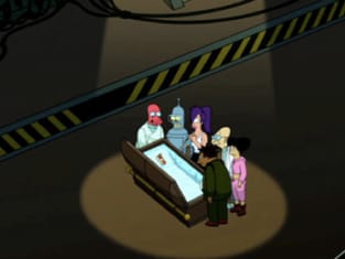 Bender Searches For the Meaning of Life TV Fanatic