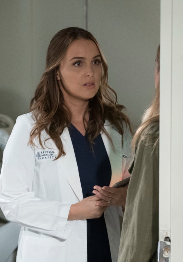 Mer Visits Jo - tall - Grey's Anatomy Season 16 Episode 4 - TV Fanatic