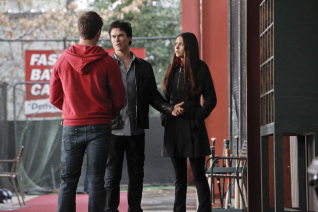 Damon, Elena and Jeremy