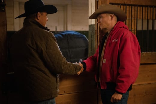 Farewell Handshake - Yellowstone Season 4 Episode 10