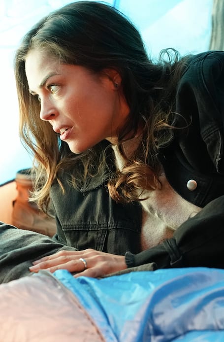 Eva in tent - Station 19 Season 3 Episode 5 - TV Fanatic