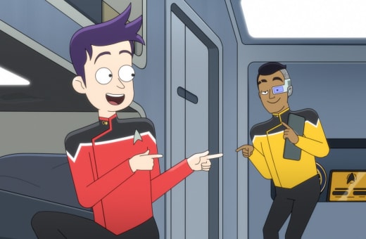 Finger Guns - Star Trek: Lower Decks Season 4 Episode 4