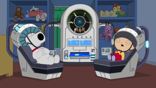 Family Guy Season 14 Episode 15 Review A Lot Going on Upstairs