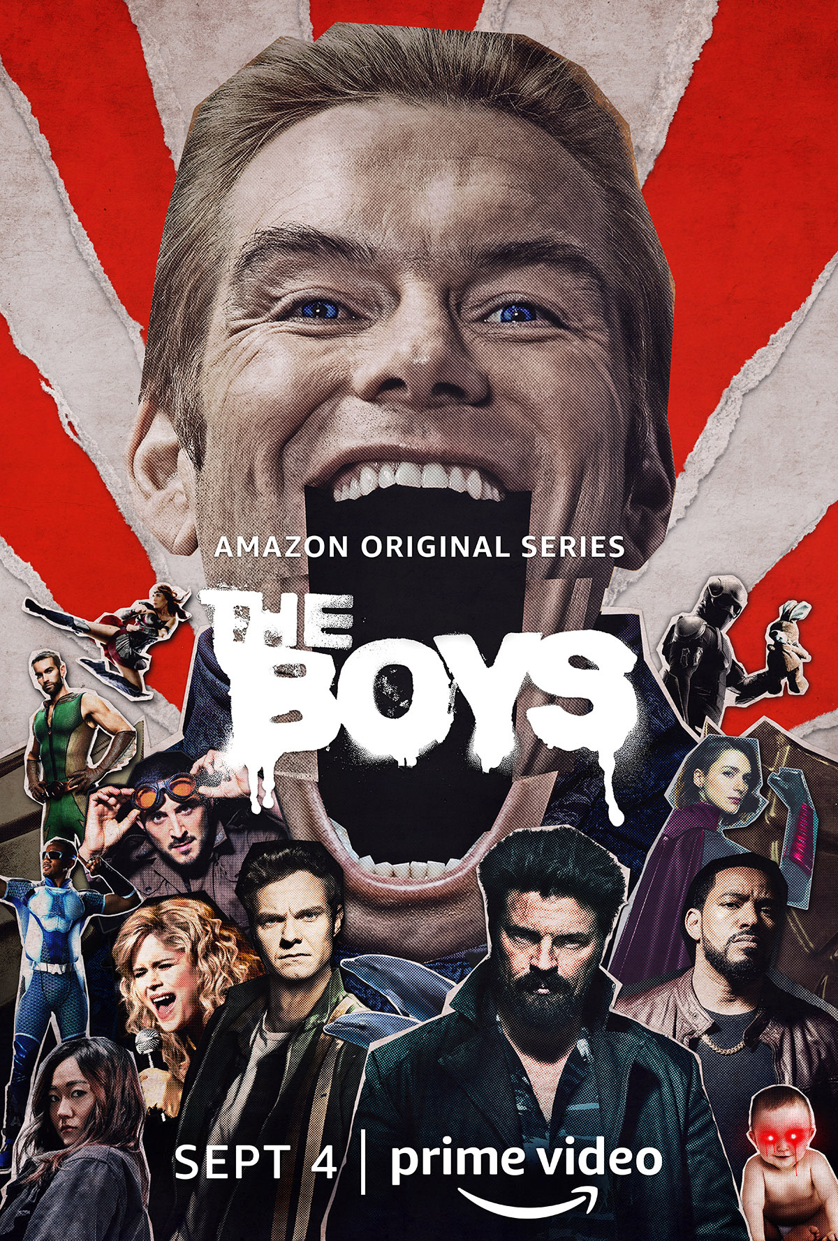 The Boys Season 2 Homelander Poster Tv Fanatic
