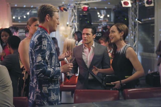Nolan and Agent Taylor - Revenge Season 4 Episode 10