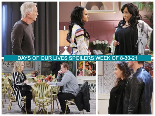 Spoilers for the Week of 8-30-21 - Days of Our Lives