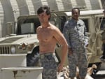 Auggie Shirtless