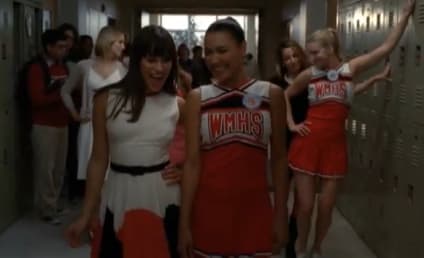 Sneak Peek: Glee Cast Kisses a Girl... and Likes It!