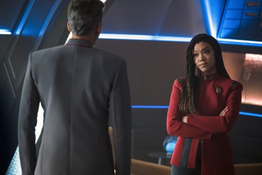 Admiral and Captain - Star Trek: Discovery