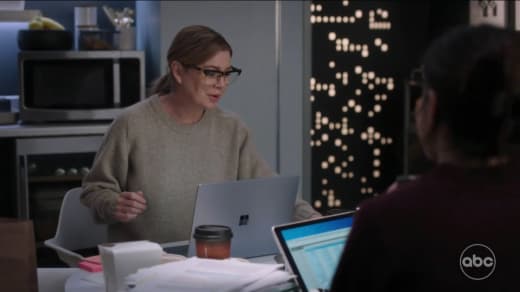 Meredith Sporting Glasses - Grey's Anatomy Season 20 Episode 9