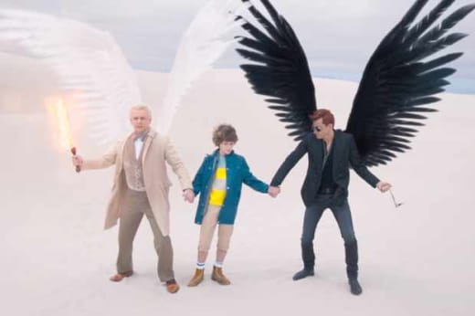 Aziraphale Demands Crowley Stop Armegeddon