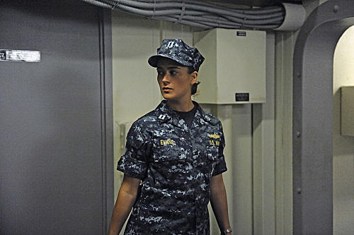 Ziva in Uniform