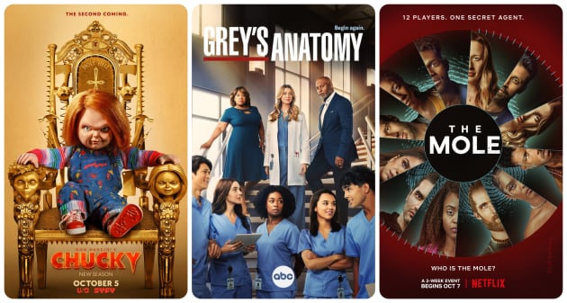 What to Watch: Chucky, Grey’s Anatomy, The Mole