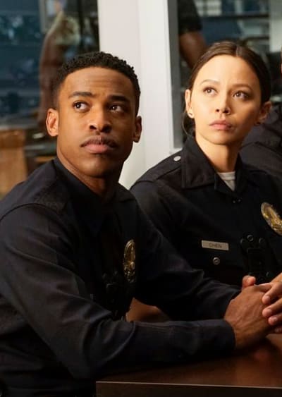 Officers West and Chen - The Rookie Season 2 Episode 4