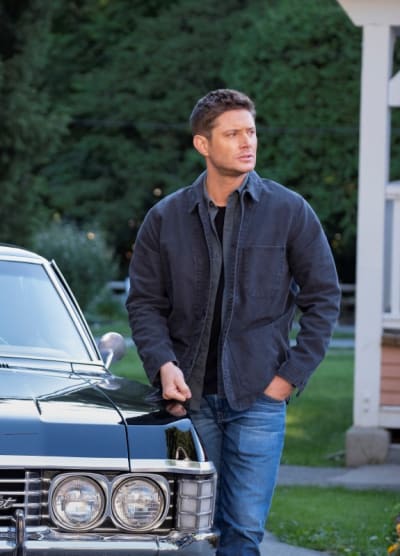 Dean and Baby - Supernatural Season 15 Episode 20