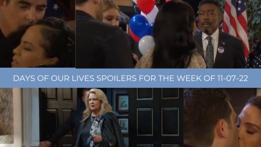 Spoilers for the Week of 11-07-22 - Days of Our Lives