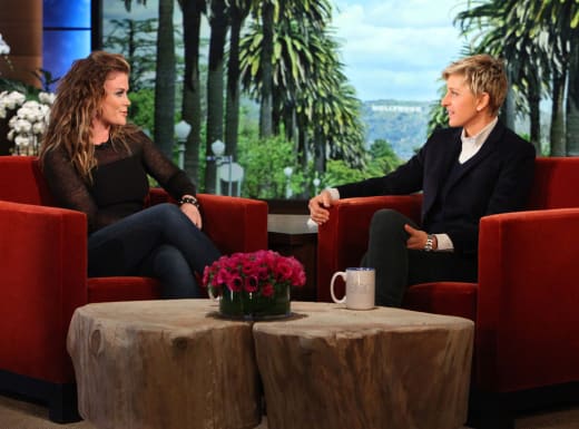 Alison Sweeney with Ellen