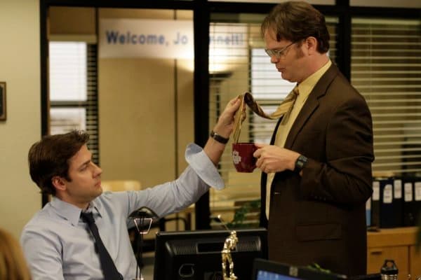 manager and salesman the office script