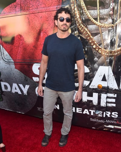 Justin Melnick Attends Sicario Premiere