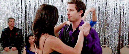 Jake teaches Amy how to dance - Brooklyn Nine-Nine