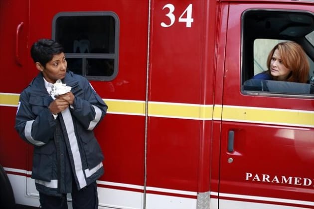 April in the Ambulance