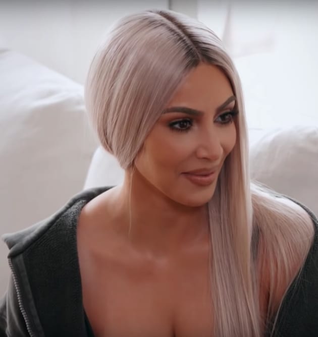 Kim Smiles About The Lie - Keeping Up with the Kardashians - TV Fanatic