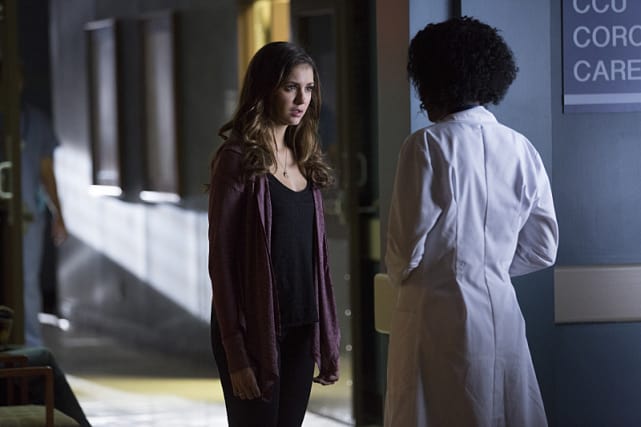 Elena at the Hospital - The Vampire Diaries Season 6 Episode 10