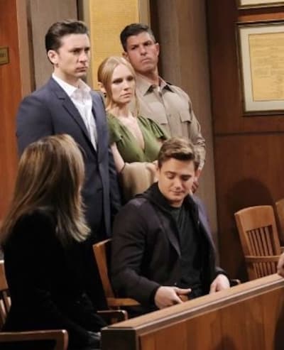 Chaos at the Courthouse / Tall - Days of Our Lives