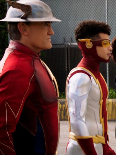 Jay and Bart - The Flash Season 7 Episode 18