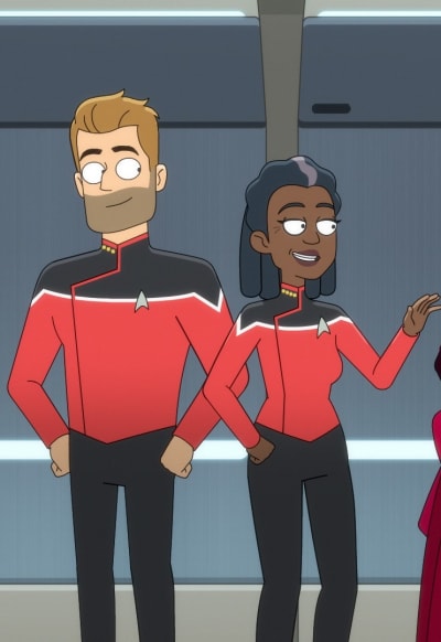 Commander and Captain - Star Trek: Lower Decks Season 4 Episode 5
