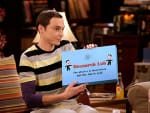 Sheldon Shows Off Board Game