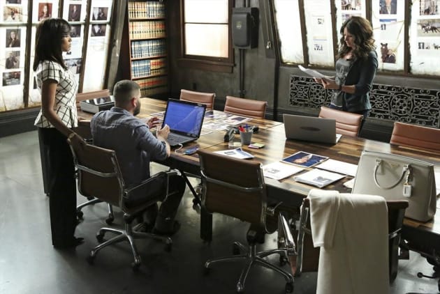 Olivia, Quinn, and Huck Take a Case - Scandal Season 4 Episode 8